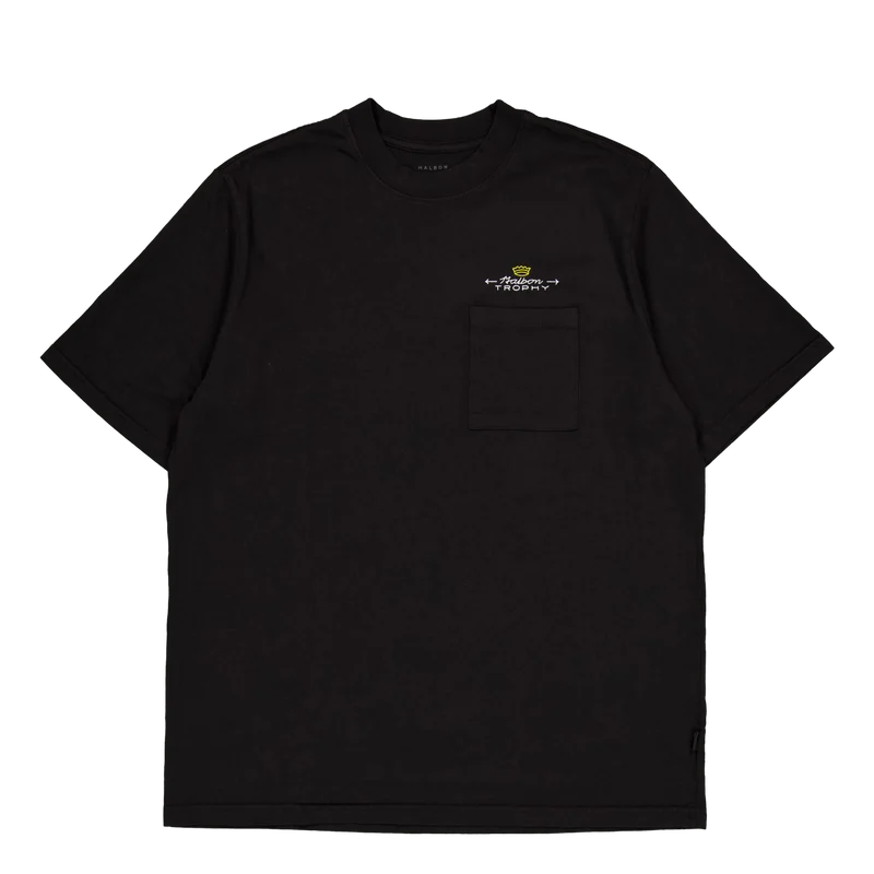 Malbon Trophy Pocket T-shirt Black