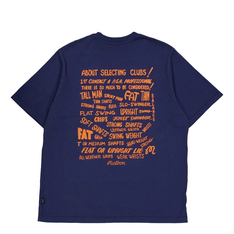 Club Select Ss T-shirt Indigo