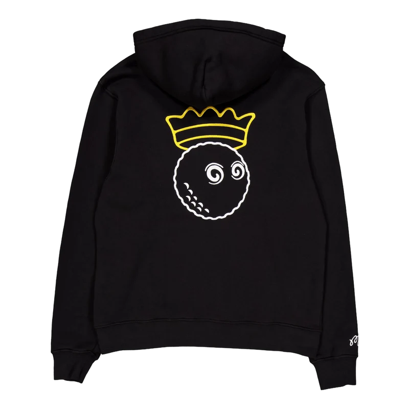 Malbon Trophy Hoodie Black