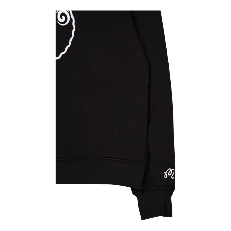 Malbon Trophy Hoodie Black