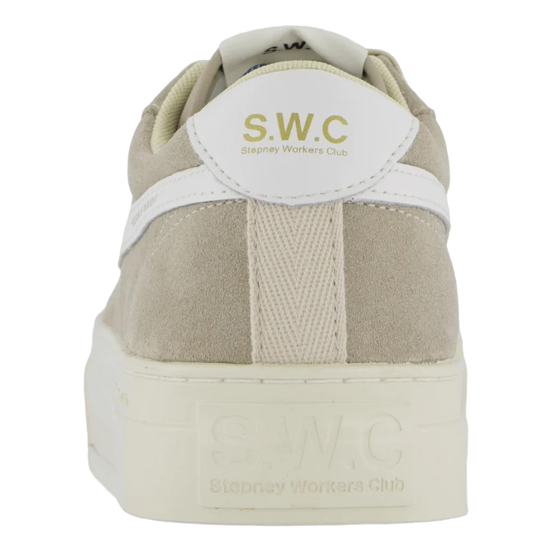 Dellow S-strike Cup Suede Lgrywht