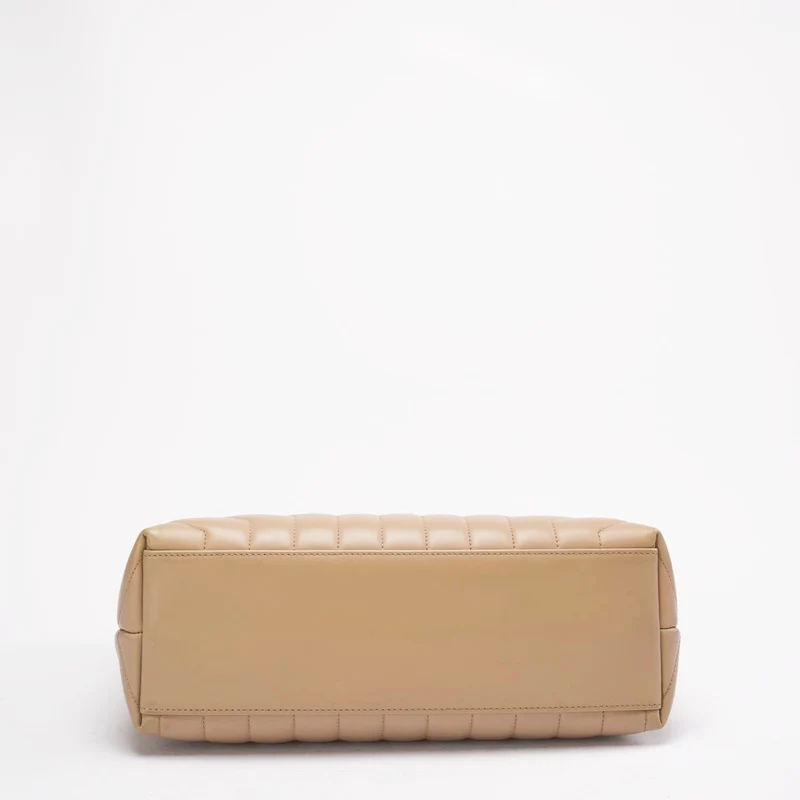Saint Laurent Beige LouLou Medium Leder 2020