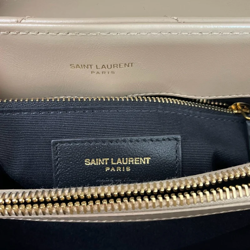 Saint Laurent Beige LouLou Medium Leder 2020