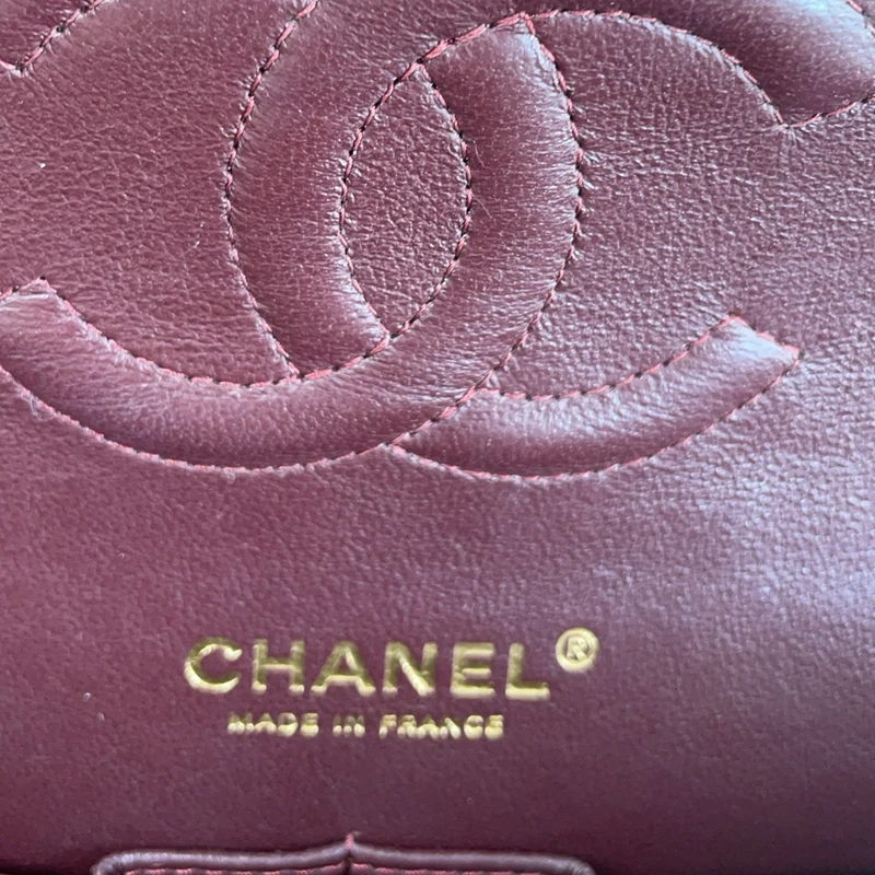Chanel Schwarze Classic Medium Double Flap Bag aus Lammleder 2014 Teil 1 (Kopie)
