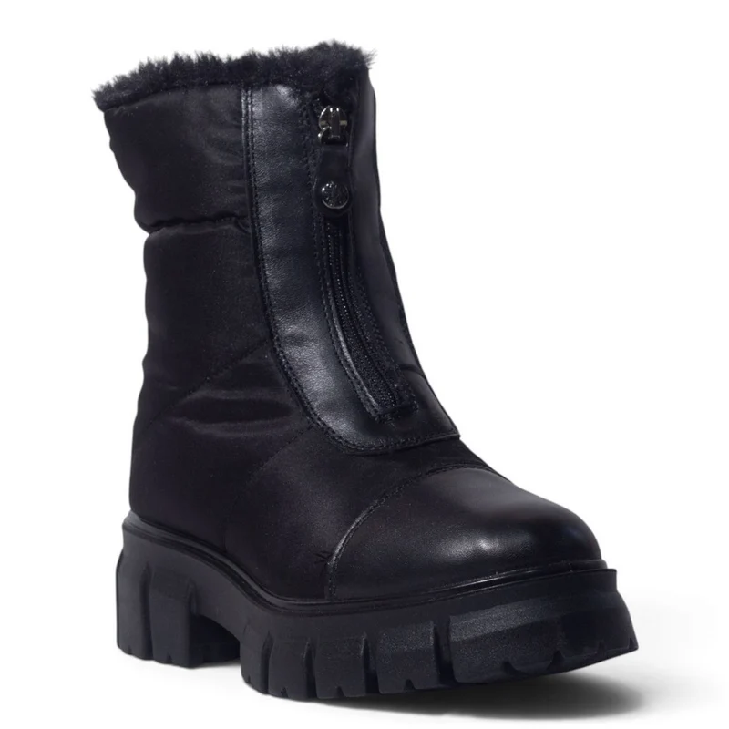 Italian Women Black Vernis Leather Shoes #5549