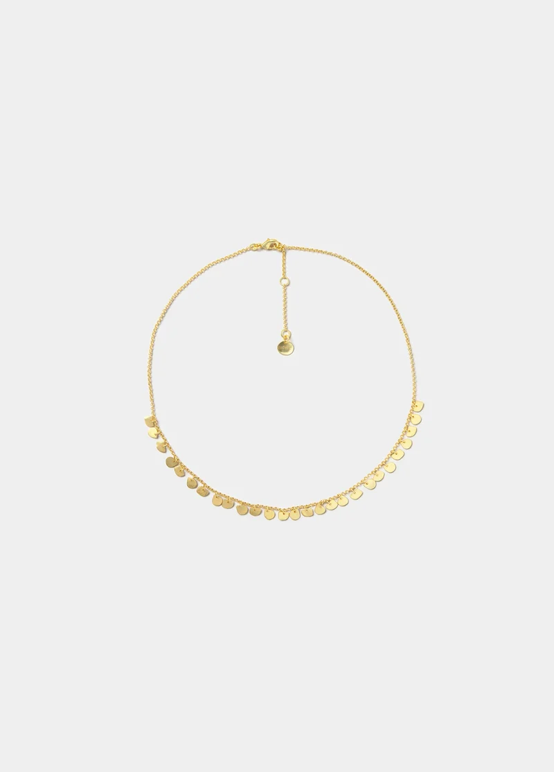 Nameplate necklace