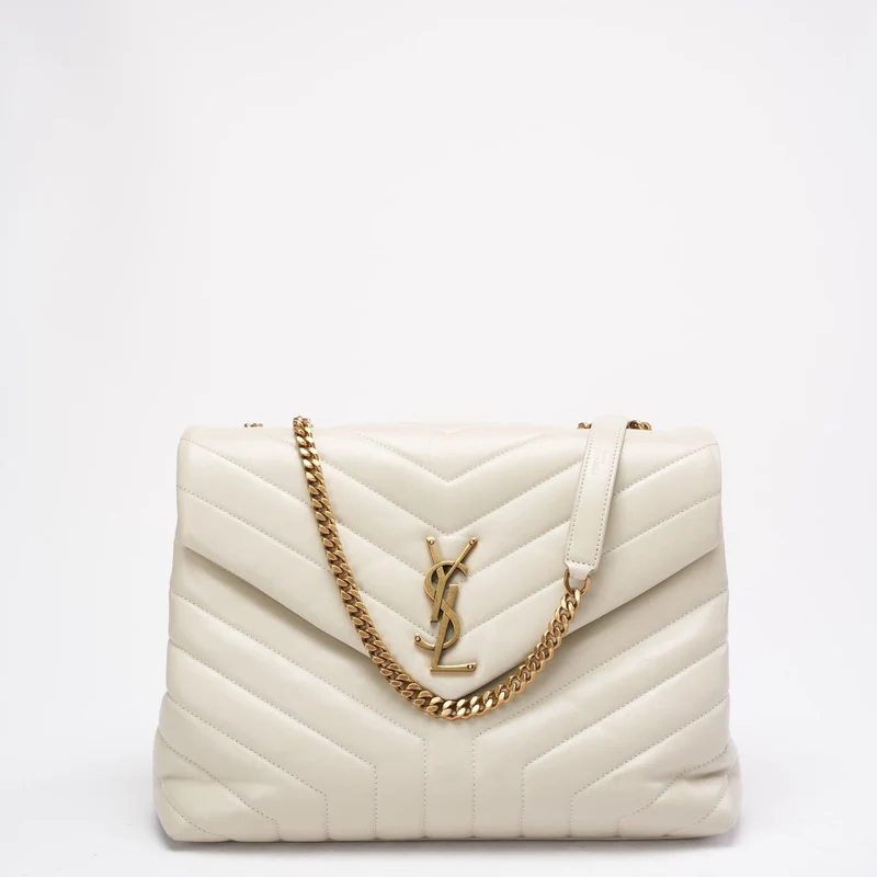 Saint Laurent Medium White LouLou 2020