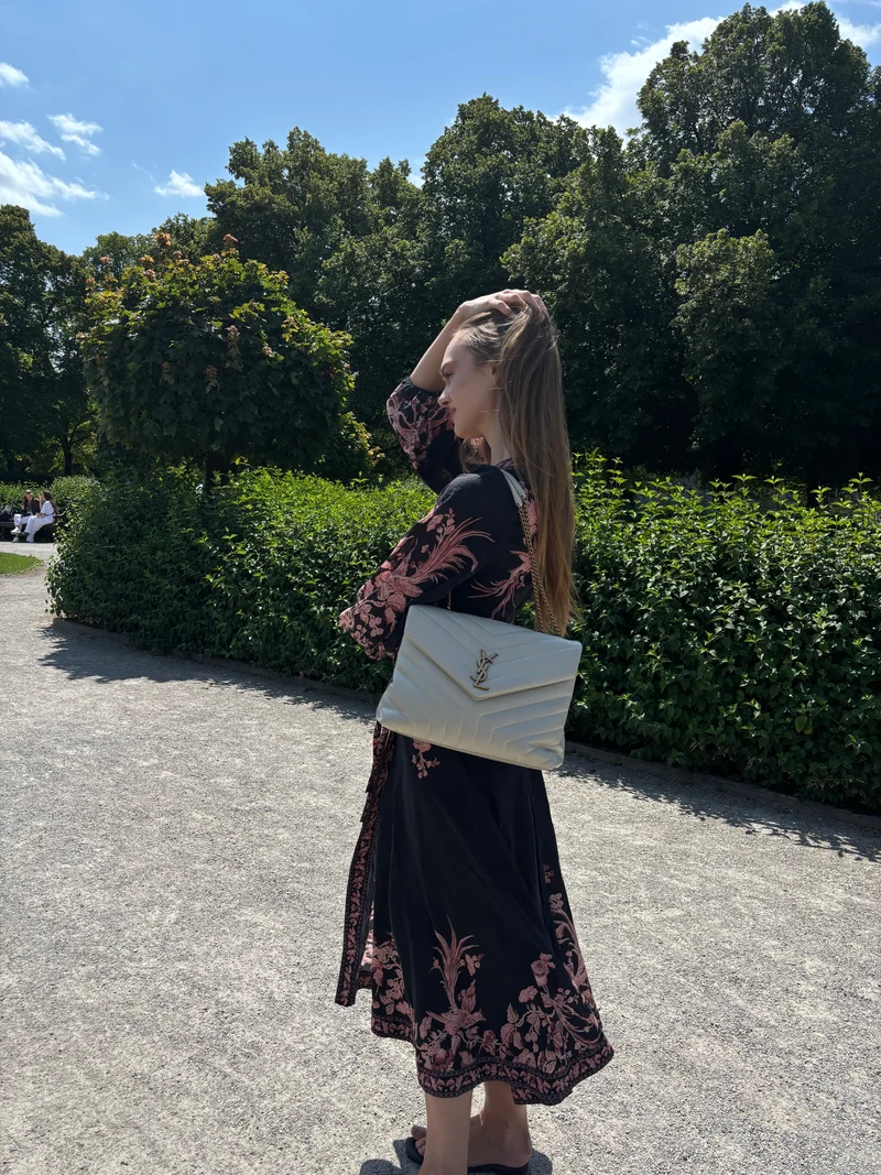 Saint Laurent Medium White LouLou 2020