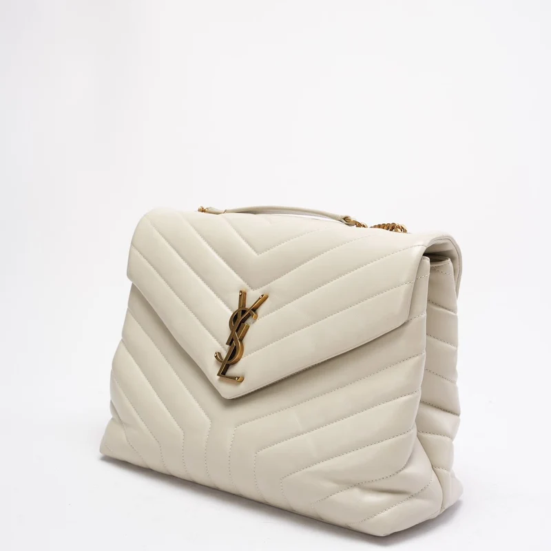 Saint Laurent Medium White LouLou 2020