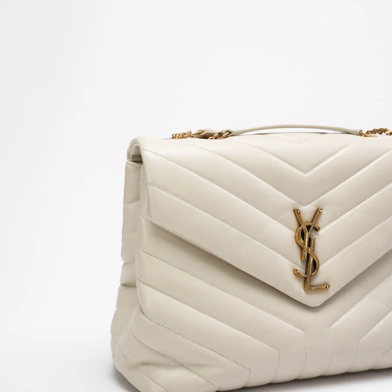Saint Laurent Medium White LouLou 2020