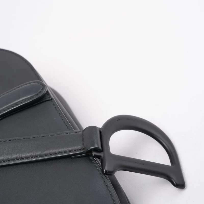 Christian Dior Saddle Bag Schwarz Ultramatte 2022