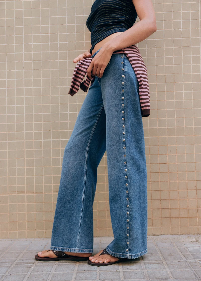 Western star patch jeans