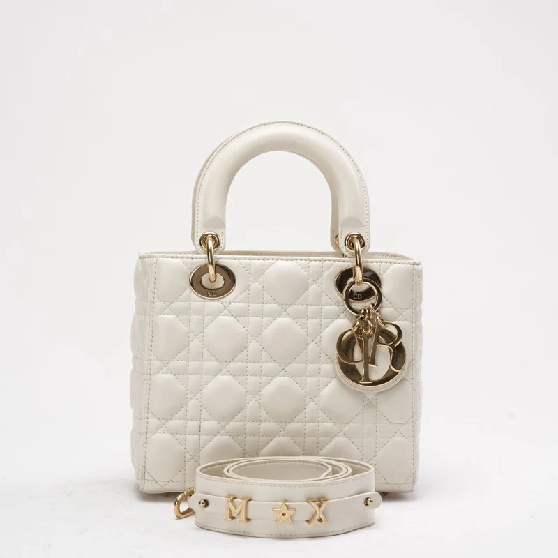 Dior White Small Lady Dior My ABCDior Tasche 2022