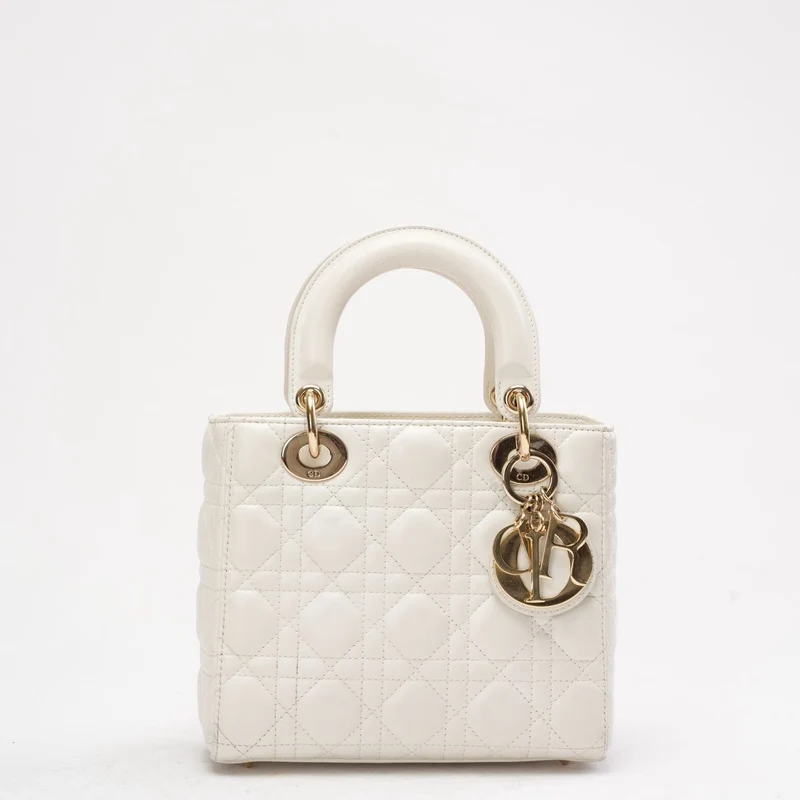Dior White Small Lady Dior My ABCDior Tasche 2022