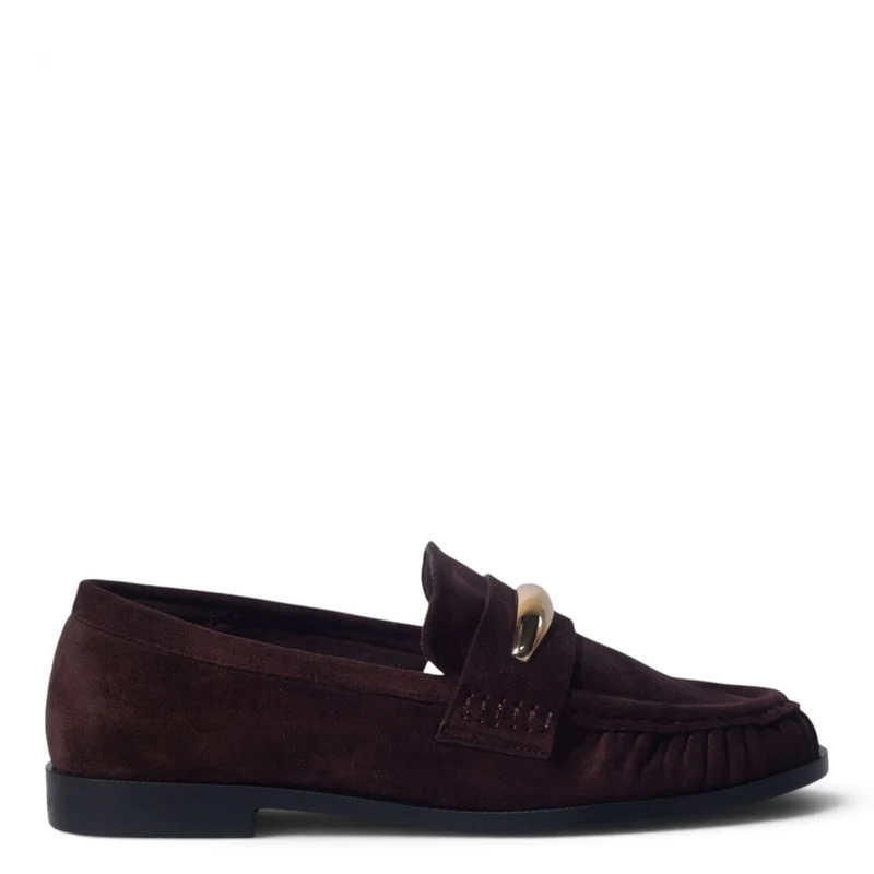 European Union Women Brown Chamois Shoes #5388