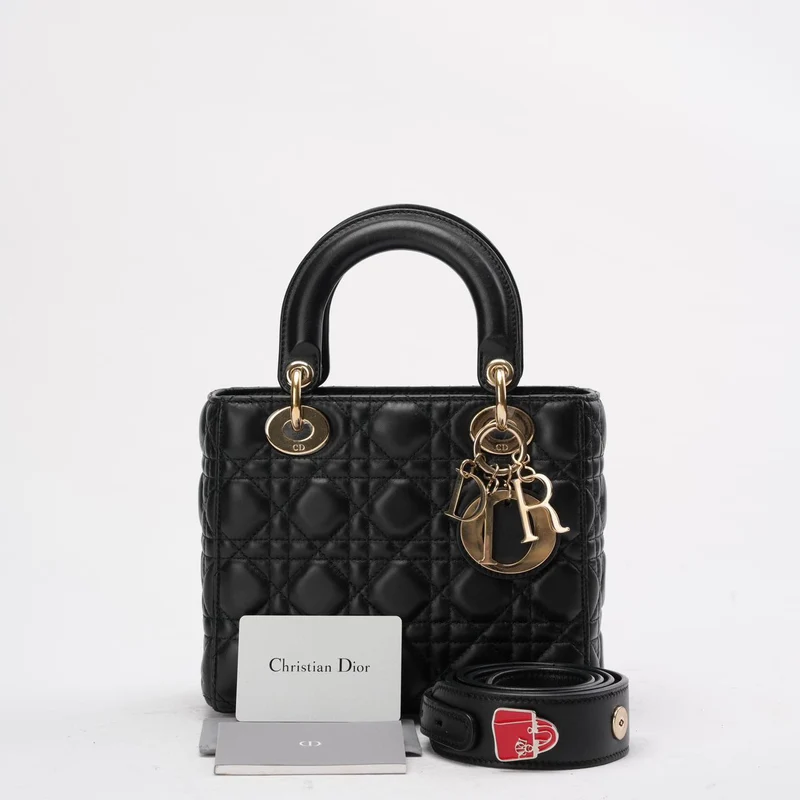 Dior Small Lady Dior My ABCDior Tasche in Schwarz 2017
