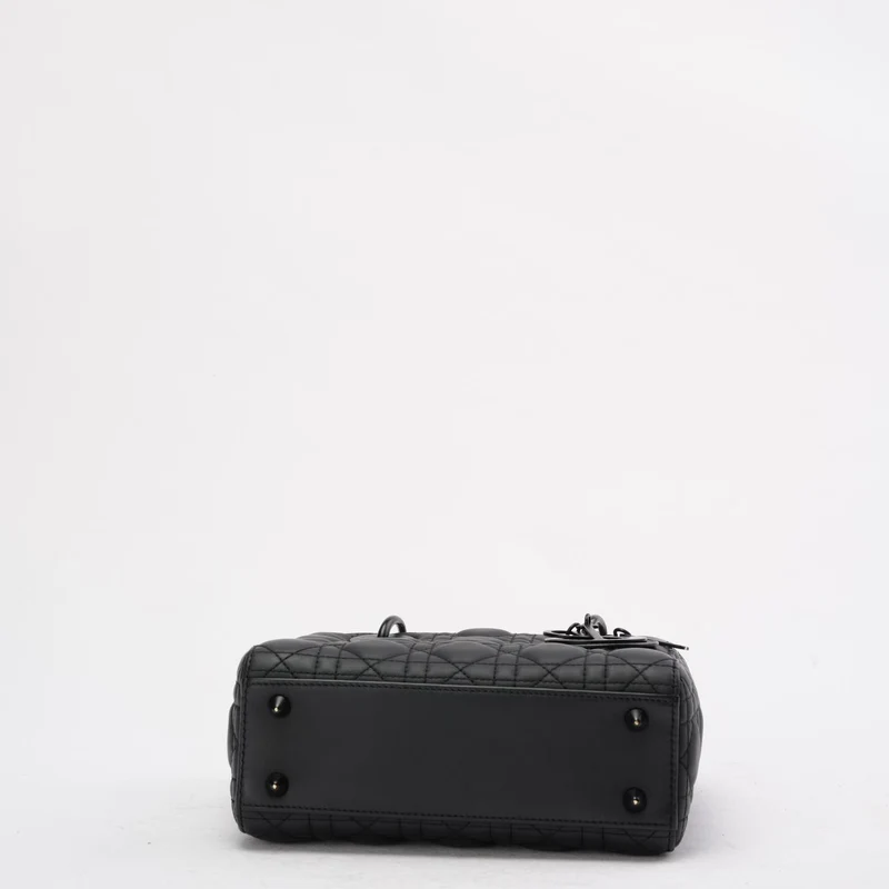 Dior Small Lady Dior My ABCDior Tasche in Schwarz Ultramatte 2020