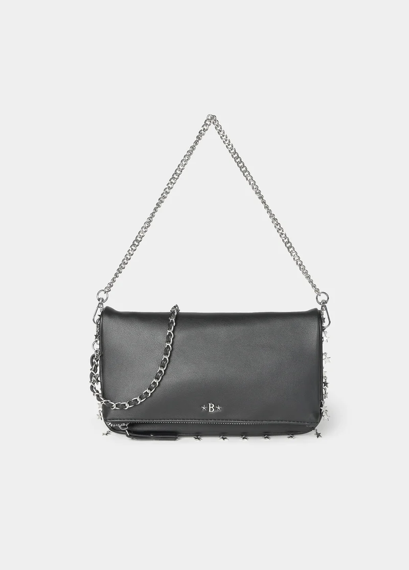 Flap bag with little stars