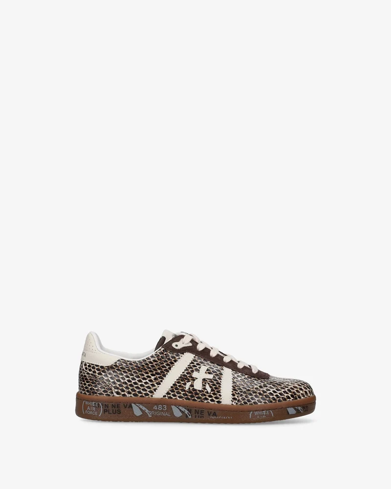 PREMIATA Schuhe Damen BONNIED braun/python