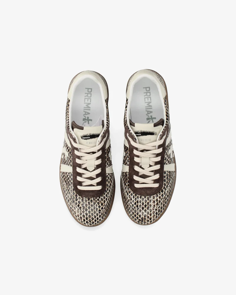 PREMIATA Schuhe Damen BONNIED braun/python
