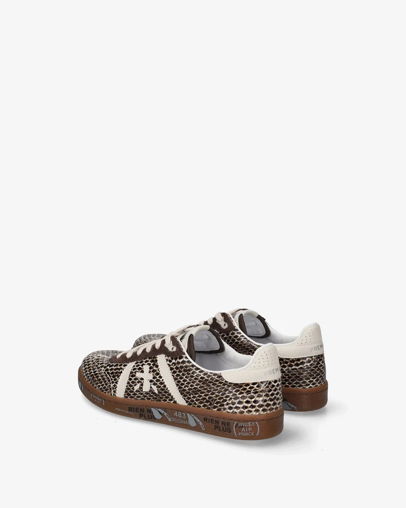 PREMIATA Schuhe Damen BONNIED braun/python
