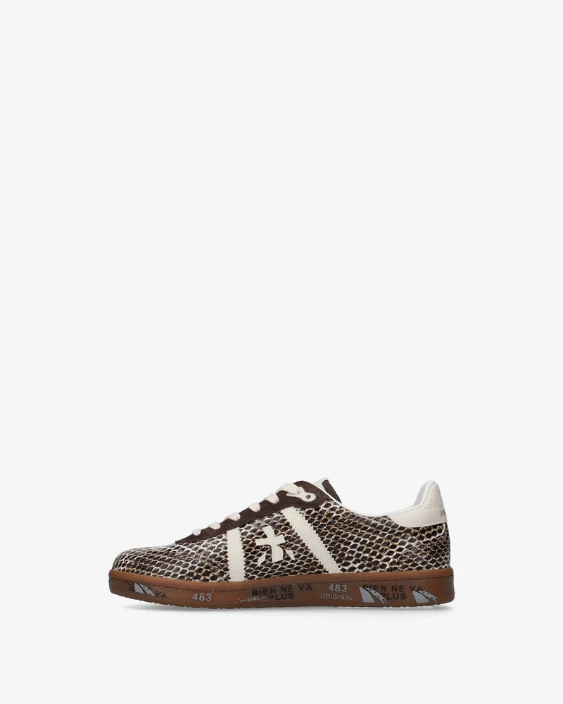 PREMIATA Schuhe Damen BONNIED braun/python