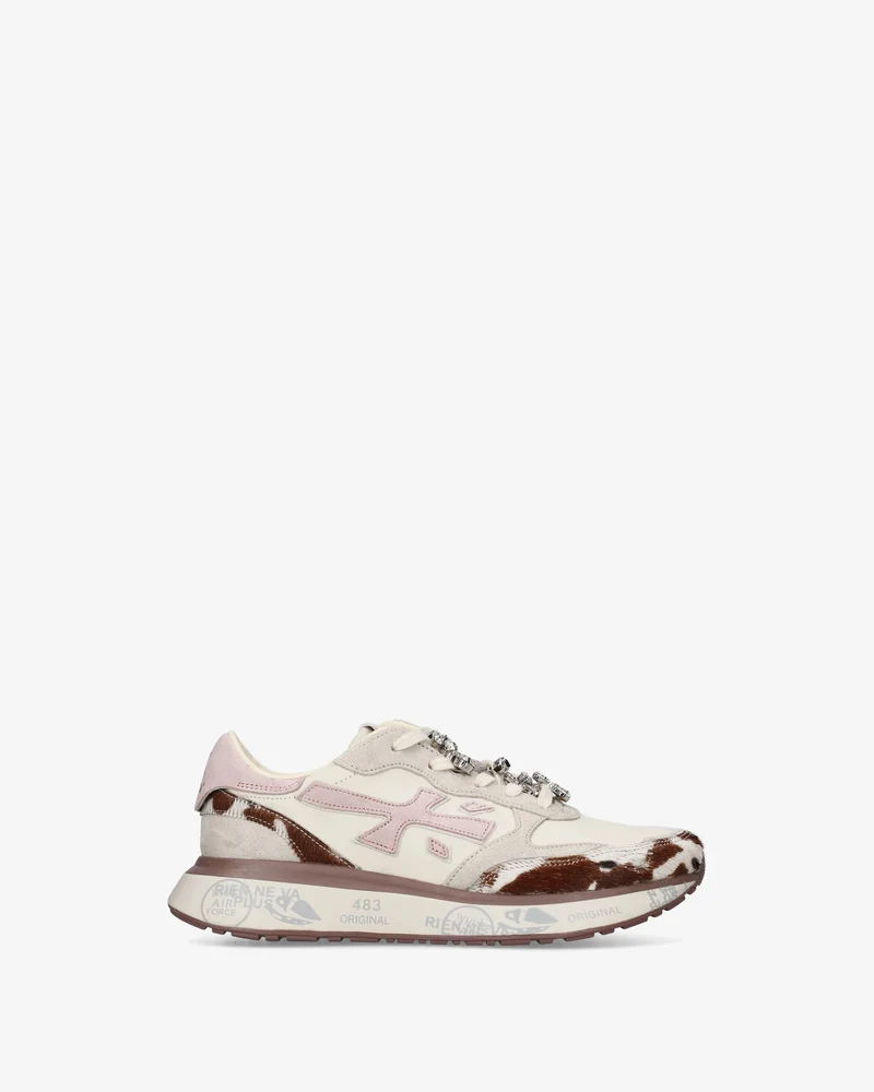 PREMIATA Schuhe Damen LAURYN beige/rosa/leo