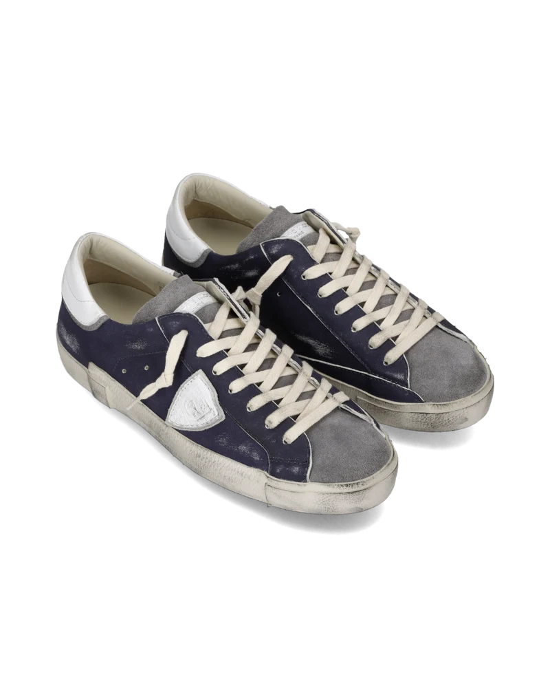 Sneakers Prsx Tennis Men, Blue Grey