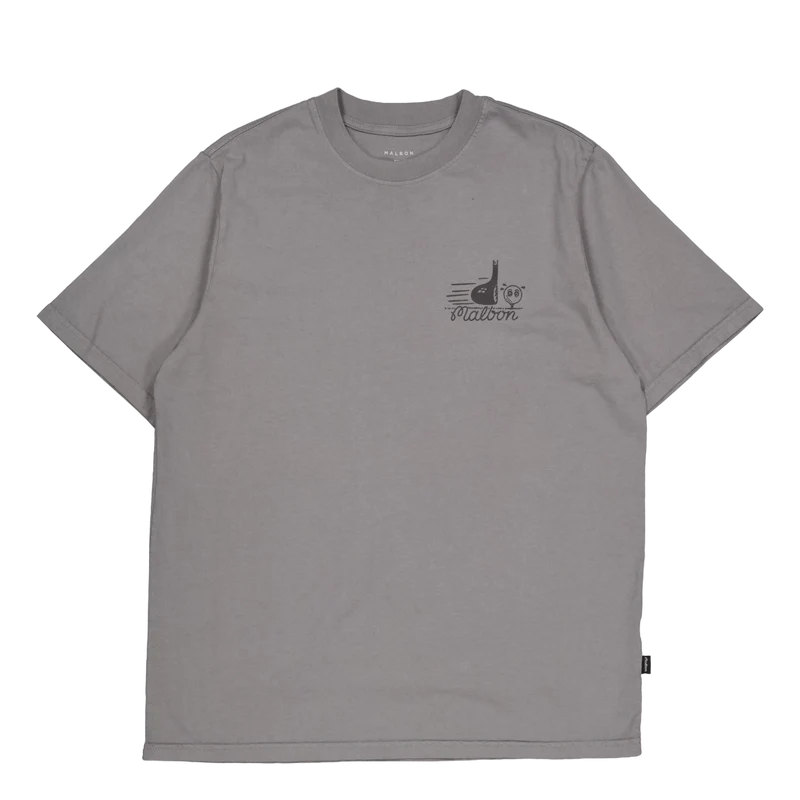 Punch Shot Ss T-shirt Charcoal Grey