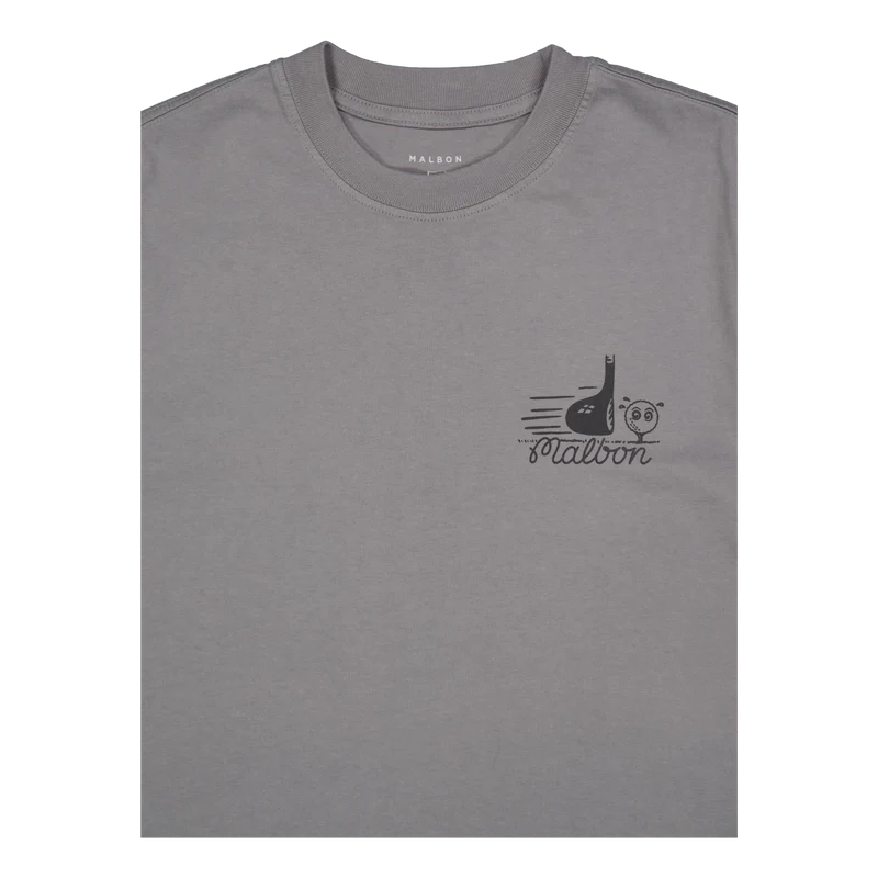 Punch Shot Ss T-shirt Charcoal Grey