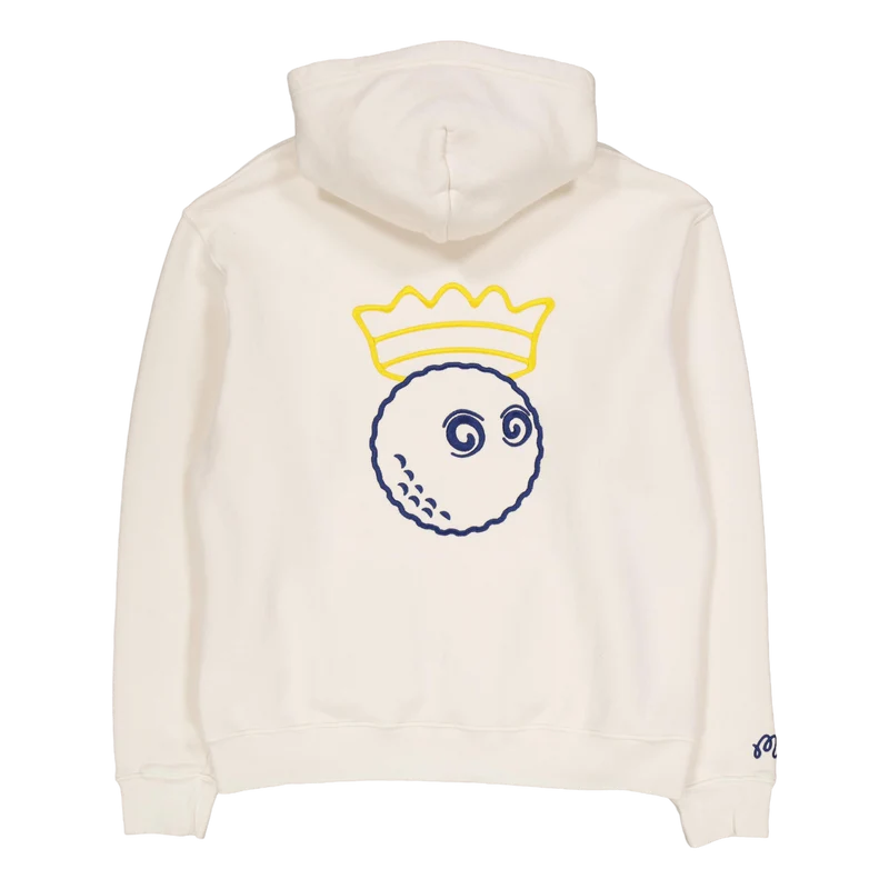 Malbon Trophy Hoodie Ivory