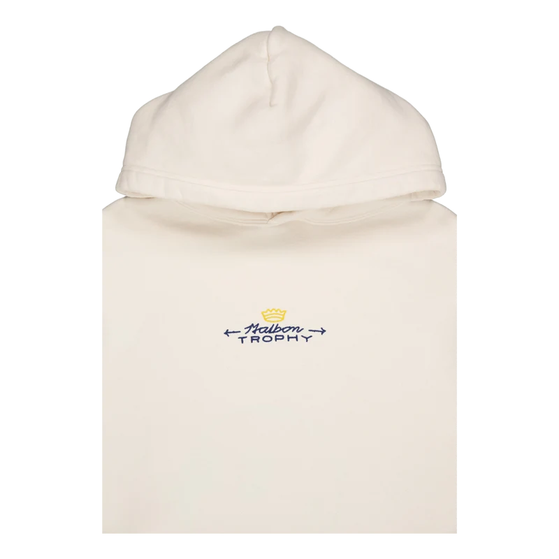 Malbon Trophy Hoodie Ivory