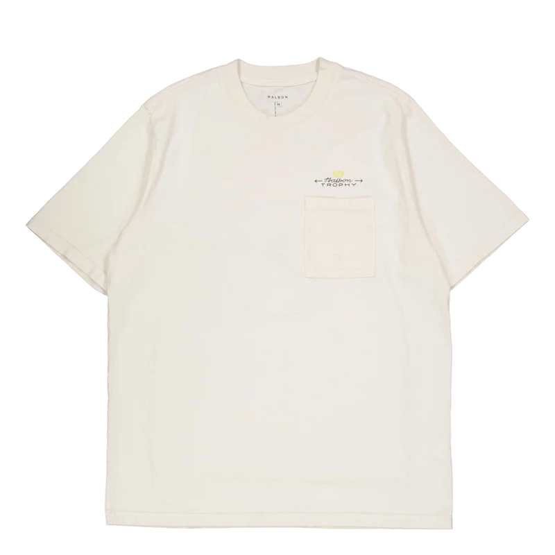 Malbon Trophy Pocket T-shirt Ivory