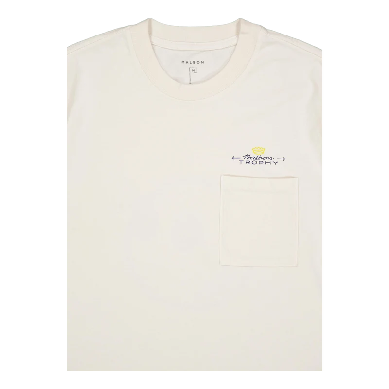 Malbon Trophy Pocket T-shirt Ivory