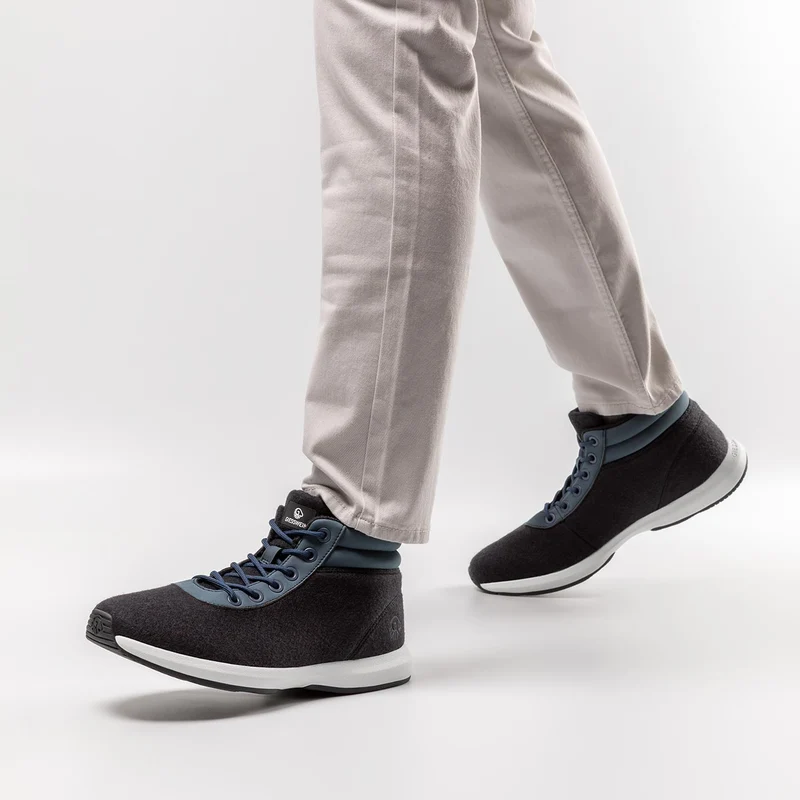 Wool Sneaker High Top Men