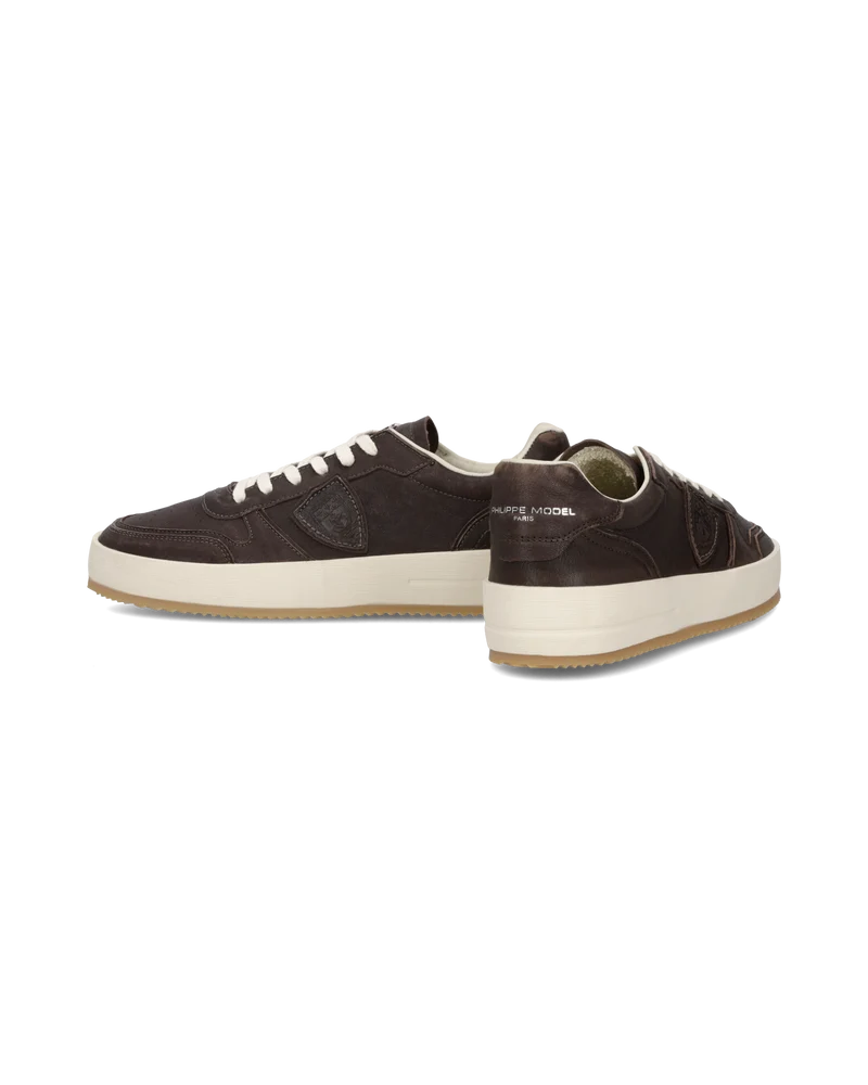 Sneakers Nice Tennis Men, Brown