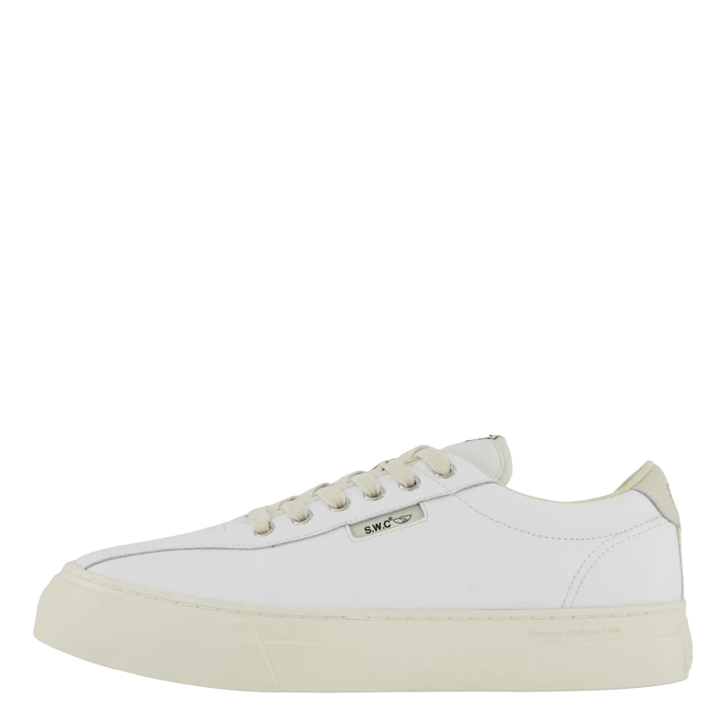 Dellow 02 Cup Leather White