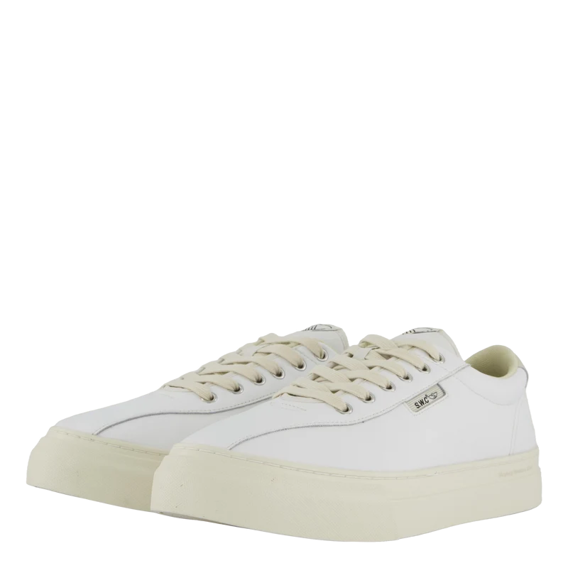 Dellow 02 Cup Leather White
