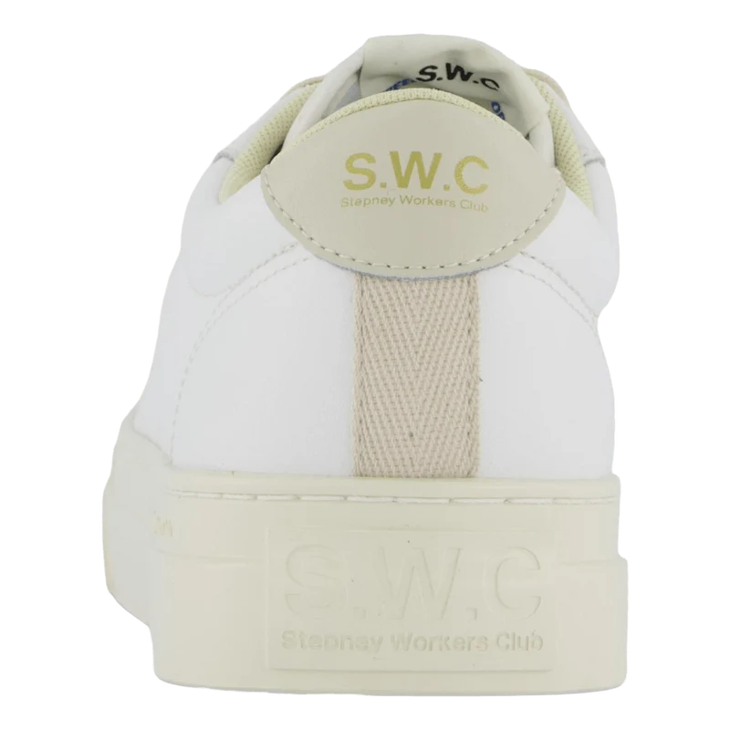Dellow 02 Cup Leather White