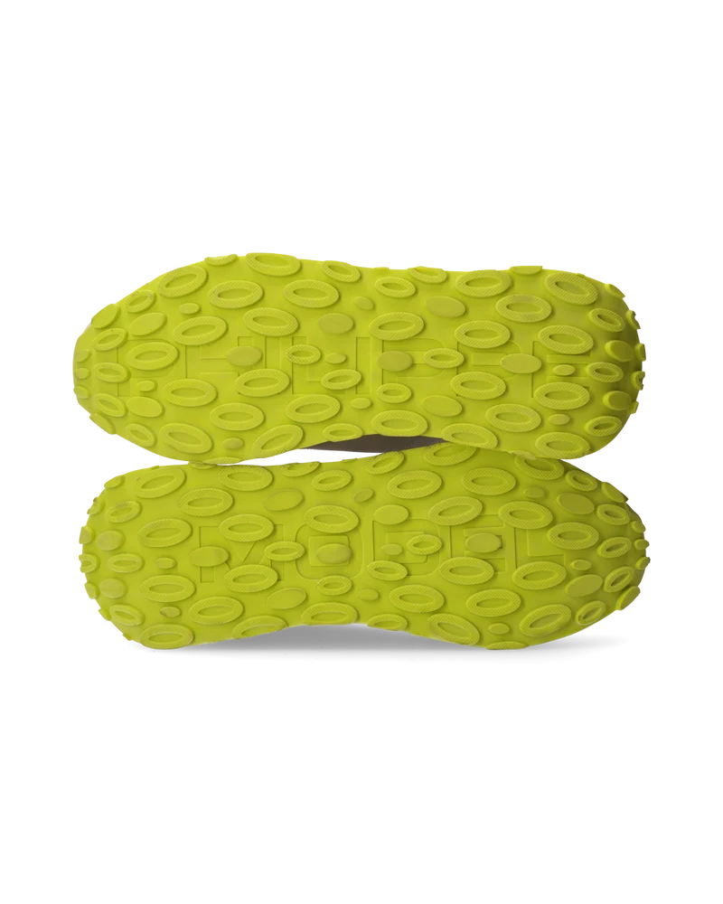 Sneakers Tropez Haute Running Men, White Yellow