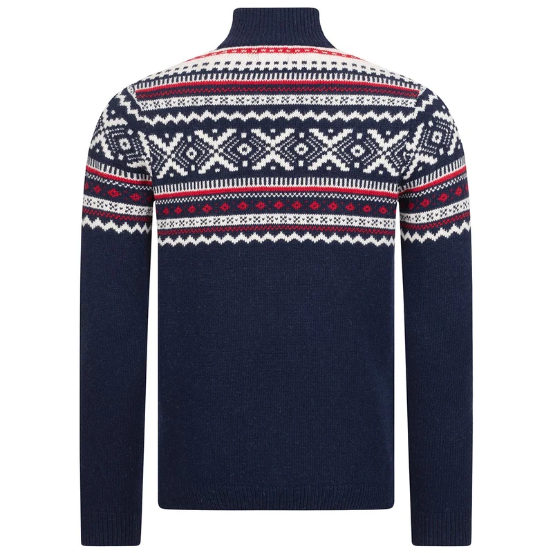 Nordic Sweater Zip Herren
