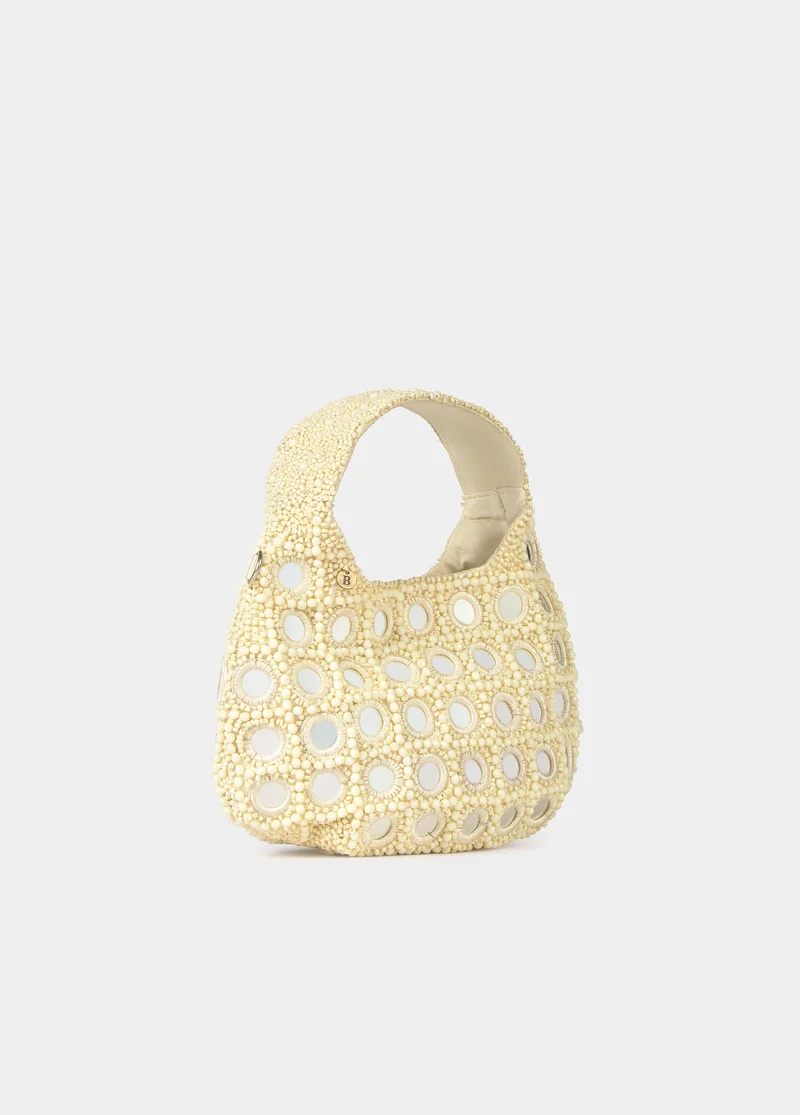 Small beads and mirror bag