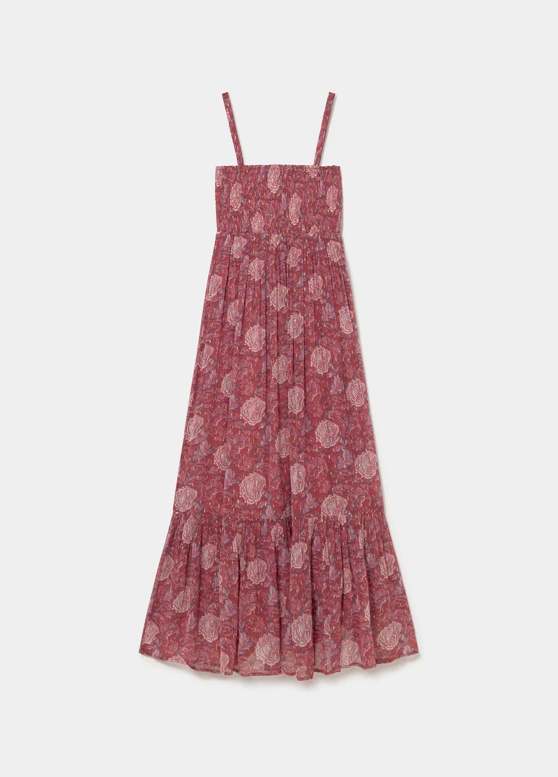 Floral strap dress