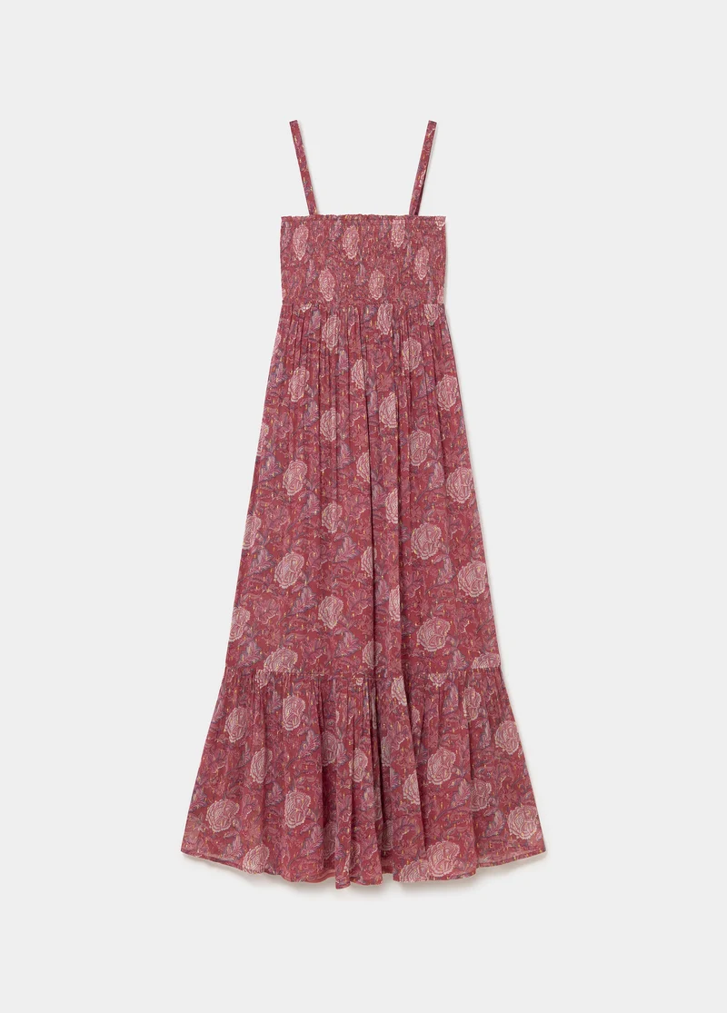 Floral strap dress
