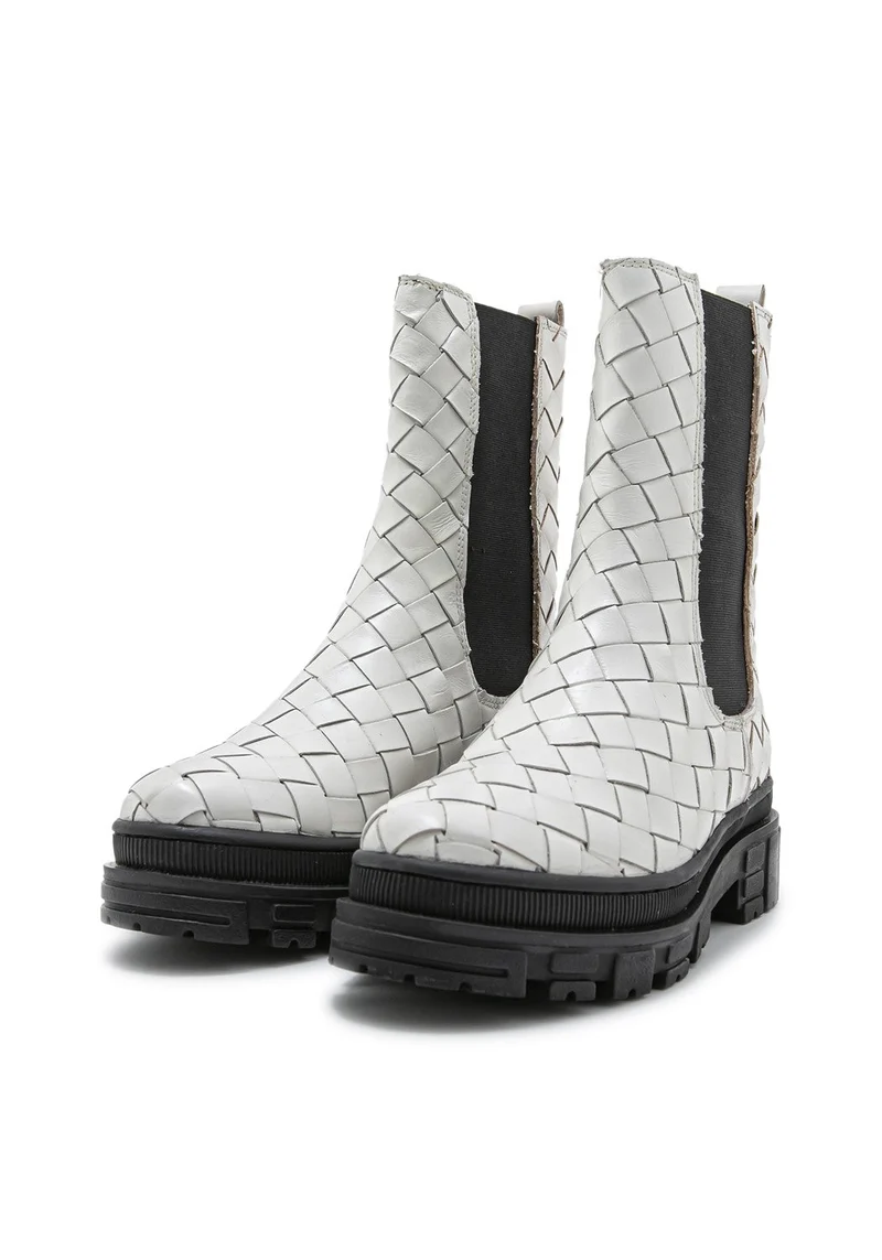 RSKate Boot braided ivory/black