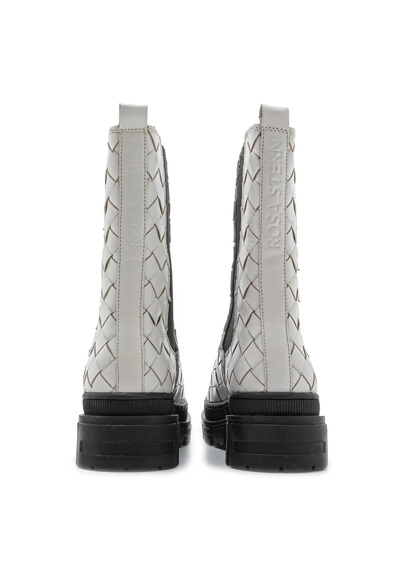 RSKate Boot braided ivory/black