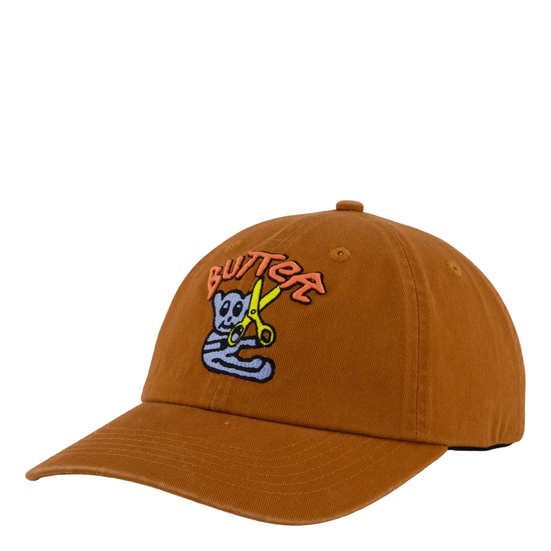 Bear 6 Panel Cap Caramel