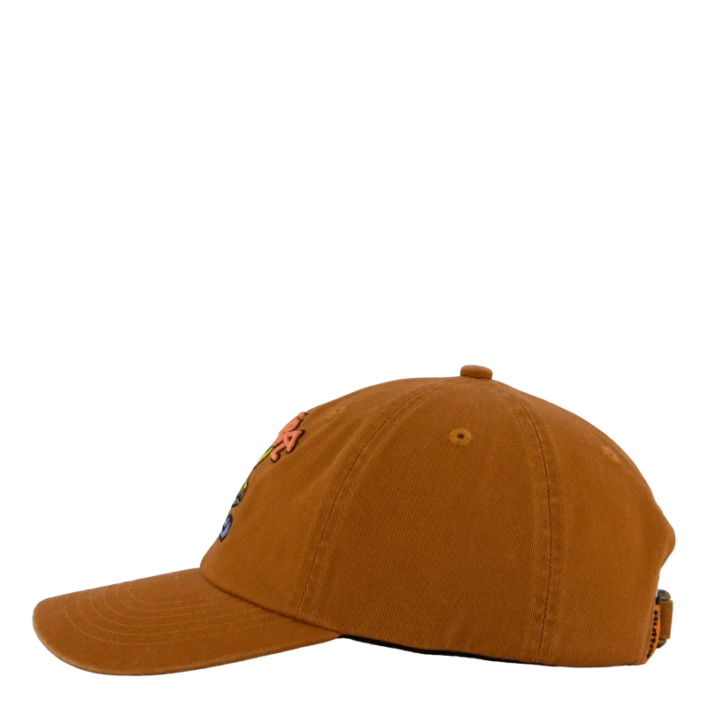 Bear 6 Panel Cap Caramel