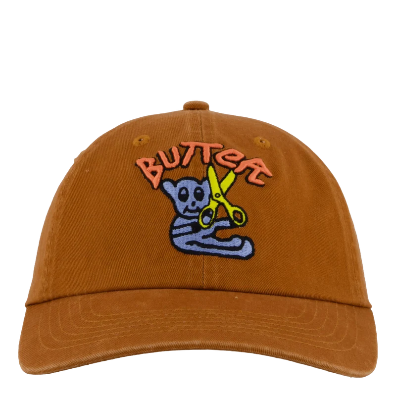 Bear 6 Panel Cap Caramel