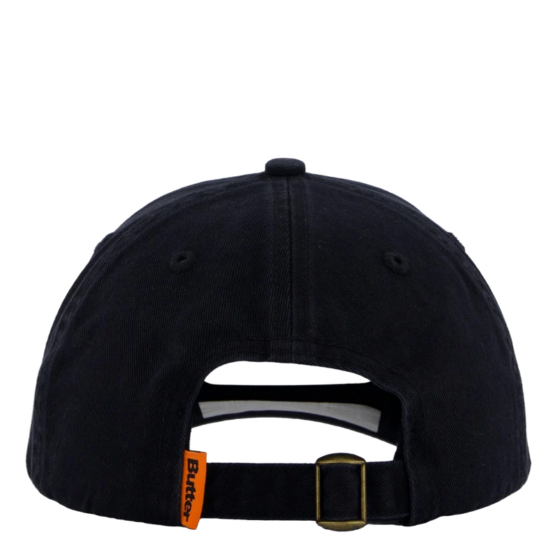 Bear 6 Panel Cap Black